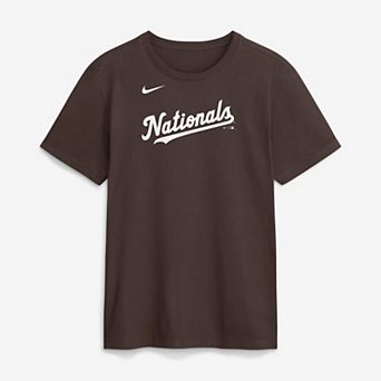 Men's Nike Brown Washington Nationals Core Cinder T-Shirt