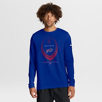 Men's Nike Royal Buffalo Bills Legend Icon Dri-FIT Long Sleeve T-Shirt