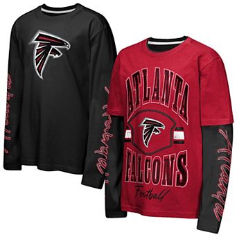 Youth Outerstuff Red/Black Atlanta Falcons Motion Combo Set