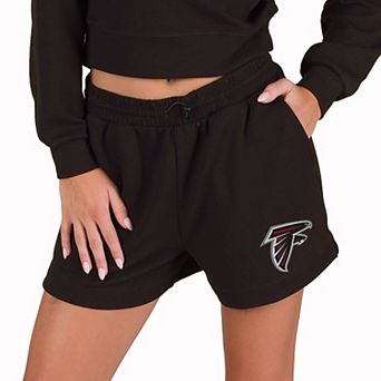 Women's Concepts Sport Black Atlanta Falcons Kingston Knit Lounge Short