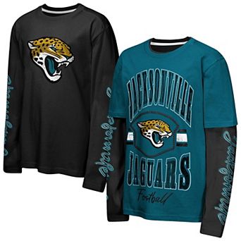 Youth Outerstuff Teal/Black Jacksonville Jaguars Motion Combo Set