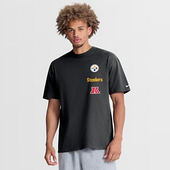 Men's Nike Black Pittsburgh Steelers The Forward Heavyweight Max90 T-Shirt