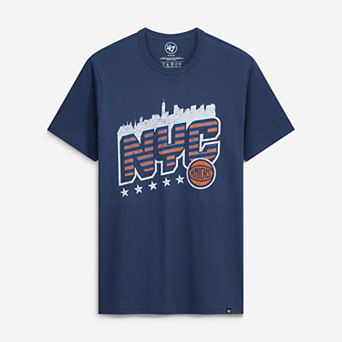 Men's '47 Black New York Knicks Skyline Franklin T-Shirt