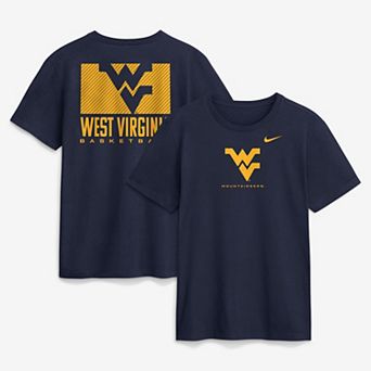 Men's Nike Navy West Virginia Mountaineers Courtside Dri-FIT T-Shirt