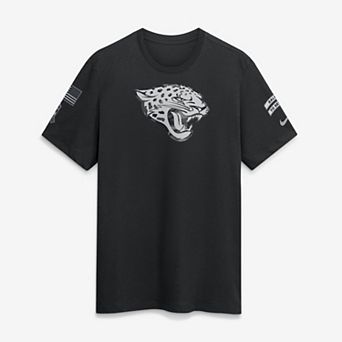 Men's Nike Black Jacksonville Jaguars 2026 Salute to Service Slub T-Shirt
