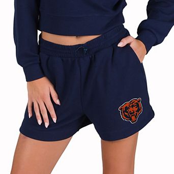 Women's Concepts Sport Navy Chicago Bears Kingston Knit Lounge Short