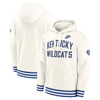 Men's Nike Cream Kentucky Wildcats Legacy Retro Pullover Hoodie