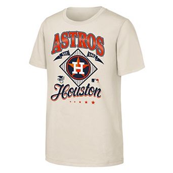 Youth Outerstuff Natural Houston Astros Triple Hit T-Shirt