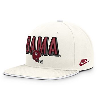 Men's Nike White Alabama Crimson Tide Legacy Letter & Mascot Pro Snapback Hat