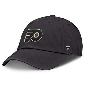 Men's Fanatics Charcoal Philadelphia Flyers Road Phantom Washed Adjustable Hat