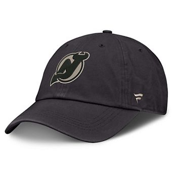 Men's Fanatics Charcoal New Jersey Devils Road Phantom Washed Adjustable Hat