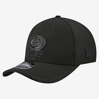 Men's New Era Black Green Bay Packers 2026 Sideline 9SEVENTY Adjustable Hat