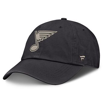 Men's Fanatics Charcoal St. Louis Blues Road Phantom Washed Adjustable Hat