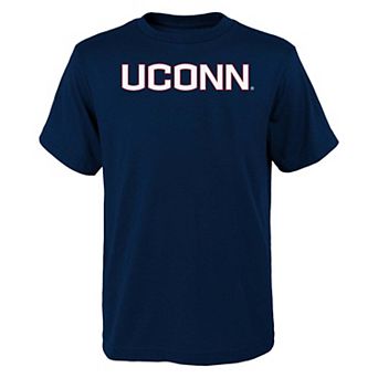 Youth Outerstuff Navy UConn Huskies Primary Logo T-Shirt