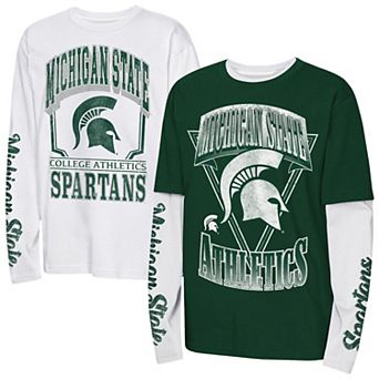 Youth Outerstuff Green Michigan State Spartans Combo T-Shirt Set