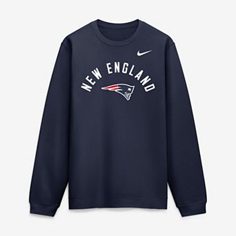 Men's Nike Navy New England Patriots Primetime Club Sweatshirt