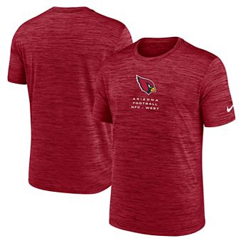 Men's Nike Cardinal Arizona Cardinals Velocity Ball Carrier Dri-FIT T-Shirt