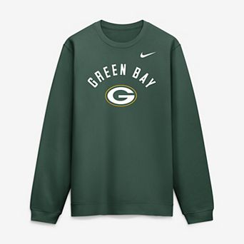 Men's Nike Green Green Bay Packers Primetime Club Sweatshirt