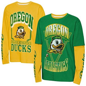 Youth Outerstuff Green Oregon Ducks Combo T-Shirt Set