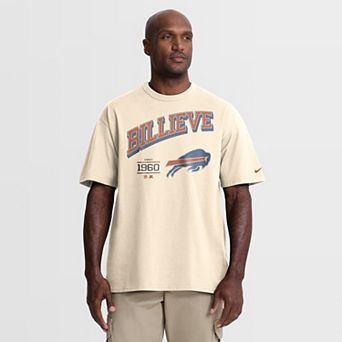 Men's Nike Natural Buffalo Bills Vintage Mod Blown Away Max90 T-Shirt