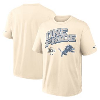 Men's Nike Natural Detroit Lions Vintage Mod Blown Away Max90 T-Shirt