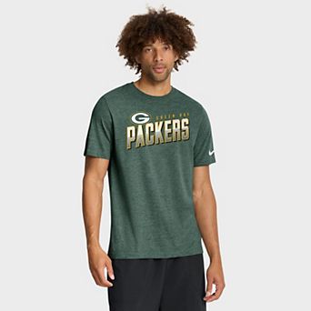 Men's Nike Green Green Bay Packers Believe The Game Tri-Blend T-Shirt