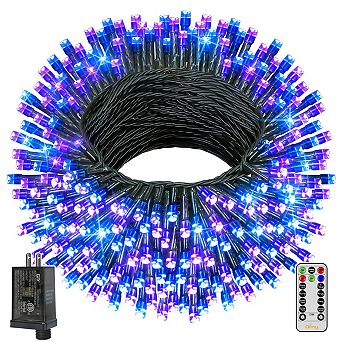 Ollny 400 LED 132ft Purple & Blue String Lights
