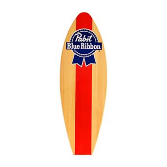 American Art Décor Officially Licensed PBR Surfboard Wall Plaque 10 x 30 in