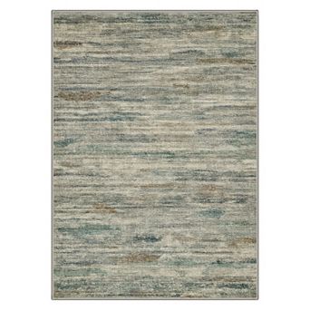 GENIMO Area Rug Machine Washable Non Slip Low Pile Lightweight Indoor Rug for Living Room Bedroom