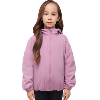 Girls' Rokka&Rolla Mia Bubble Hem Fleece Lined Hooded Jacket