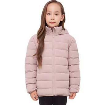 Girls' Rokka&Rolla Hudson Lightweight Hooded Puffer Jacket