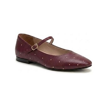 Clara Studded Mary Jane Flat