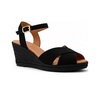 Jimena Medium Double Band Espadrille Sandal