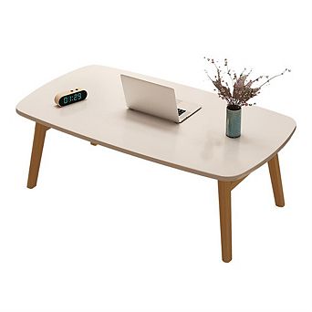Folding Coffee Table,Wood Coffee Table,Low Coffee Table,Floor Table Desk For Sitting On The Floor