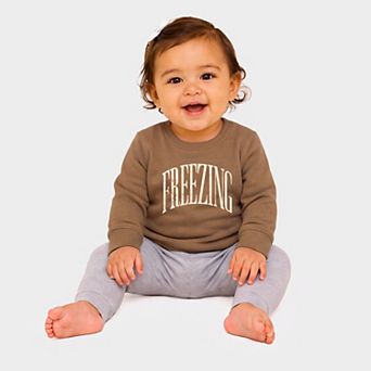 Freezing Arched - Infant Crew Fleece Sweatshirt