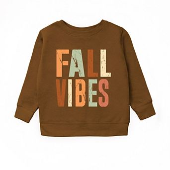 Fall Vibes Autumn Colors - Youth Graphic Sweatshirt