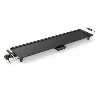 Costway 35" Extra Large Electric Griddle with 4-Level Thermostat Control and Removable Drip Tray