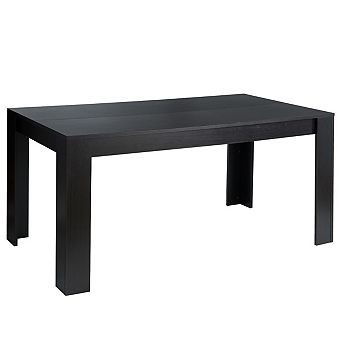 Costway 63" Dining Table Rectangular Modern Kitchen Table For 6 People Home Furniture