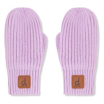 Knit Mittens Lavender