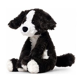 Border Collie Weighted Stuffed Animal, Cute Dog Plush for Emotional Support, Soft Plushie Gift