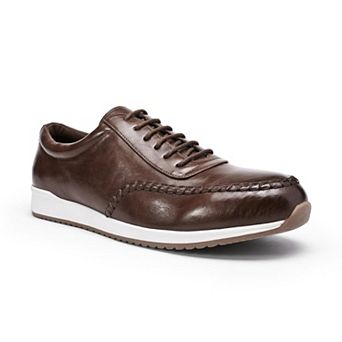 Men's Lace-Up Dress Sneakers Business Casual Walking Shoes