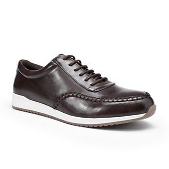 Men's Lace-Up Dress Sneakers Business Casual Walking Shoes