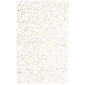 7.5 x 9.5 ft White Shaggy Rug Soft Fluffy Non-Slip Carpet for Bedroom Office Indoor Use