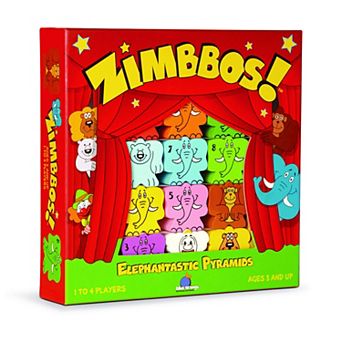 Zimbbos Elephantastic Pyramids Game by Blue Orange Games