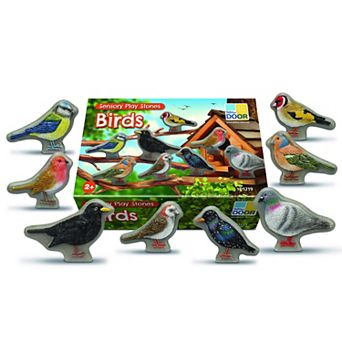 Yellow Door Sensory Play Stones - Birds - 8 pc Set