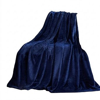 Plush Fleece Throw Blanket, Soft Lightweight Microfiber