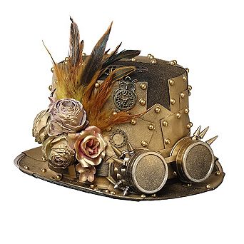 Steampunk Gothic Top Hat Magician Costume Accessories For Cosplay Parties
