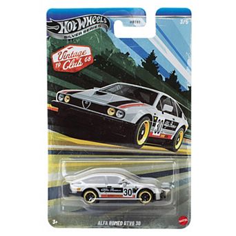 Hot Wheels 1:64 Scale Die-Cast Vintage Alfa Romeo GTV6 30 Toy Car