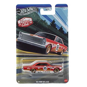 Hot Wheels 1:64 Scale Die-Cast Vintage Ford Galaxie Toy Car