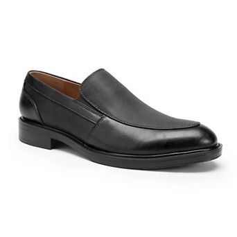 Men’s PU Leather Dress Shoes, Business Casual Moc Toe Dress Sneakers for Office & Daily Wear